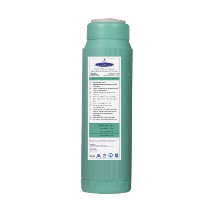 natural (Alkalinize)ionizer, mineralizer and oxidation cartridge main product photo