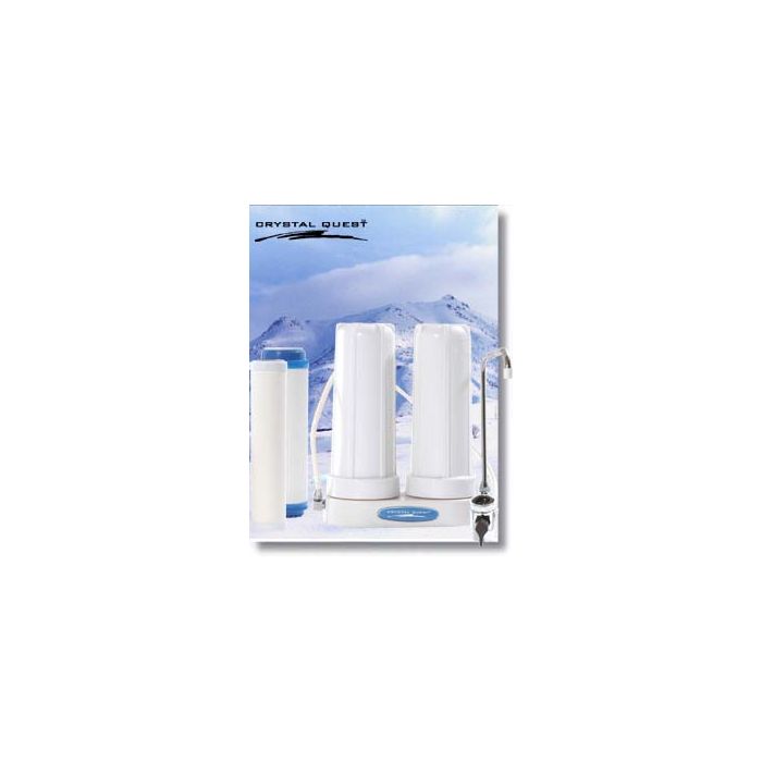 Double Ceramic Countertop Water Filter main product photo