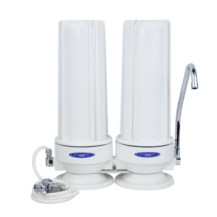 Countertop Replaceable Double Fluoride Water Filter System main product photo