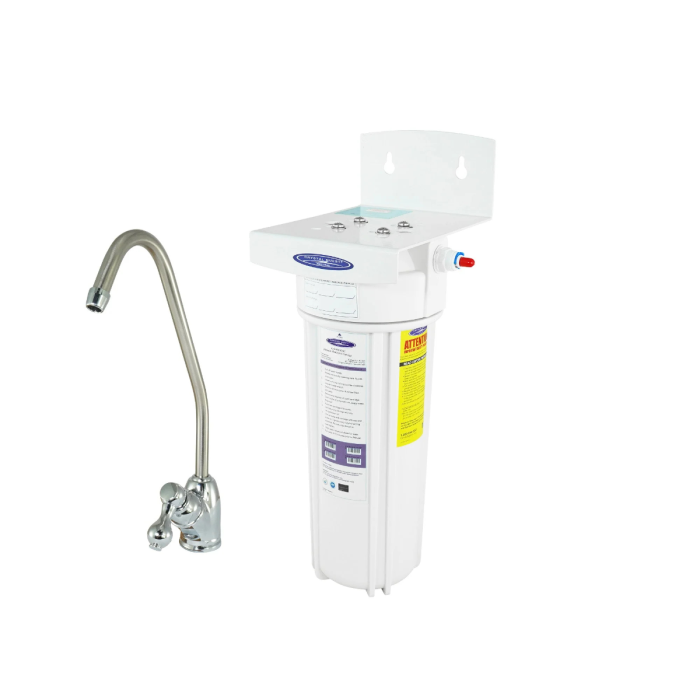 Undersink Single Fluoride ONLY Water Filter System main product photo