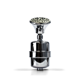 Chrome Fluoride Shower Filter W/ Massage Head