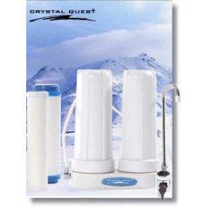 Double Ceramic Countertop Water Filter