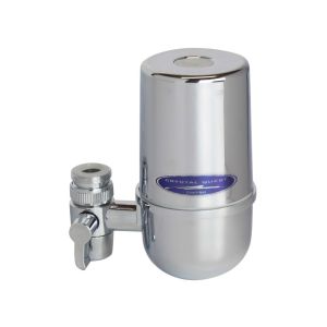 Faucet Mount Water Filter CHROME