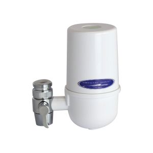 Faucet Mount Water Filter WHITE